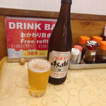 横浜中華街 七福 - 瓶ビール