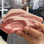 とんかつ 栄ちゃん - 本日のわくわく。素敵な豚ちゃん。