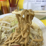 ラーメン ヒカリ - 極太平打ち麺