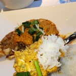 マンゴツリー東京 - 玉子カレーソース　いただきます