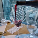 マンゴツリー東京 - ボデガス アブラ ヌメロ ヴィエンティウノ (赤ワイングラス) ¥1870