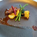 マンゴツリー東京 - 国産黒毛和牛のハーブグリル　ドライチリソース