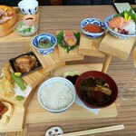 浪花ろばた 頂鯛 - 階段定食2000円