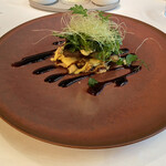 メイ - ❹鰻、トウモロコシのタルト仕立て