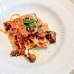 La Brianza - アマトリチャーナ。グアンチャーレごろごろ嬉しい(^^)/グアンチャーレ好き