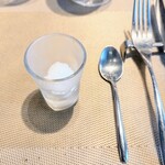 La Brianza - レモンとセージのソルベ。おいしいお口直し☆