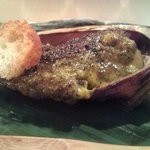 和食すがわら - アワビのモト焼き。