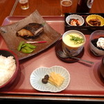魚がし料理嘉鮮 - 銀ダラ西京焼き定食