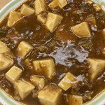ジロー's テーブル - お豆腐大きい麻婆豆腐