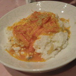 北京遊膳 - 白身魚と卵白のふわふわ炒め