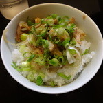 麺堂 稲葉 - チャーシュー丼（２５０円）