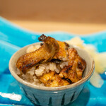 うを徳 - 2022.7 那珂川420gサイズ天然鰻蒲焼きミニ丼