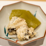 うを徳 - 2022.7 宮城松島穴子山椒煮と夕顔