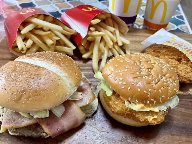 マクドナルド ザ・モール郡山店 - 郡山（ハンバーガー）の写真