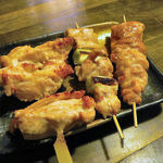 串吉 - ヤゲンナンコツ、ネギマ、もも