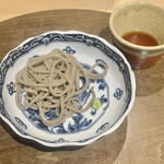 乙味 あさ井 - 締めの蕎麦　これはしっかりとコシがある蕎麦