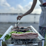 豊洲ぐるり公園手ぶらBBQ広場 - 