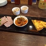 フレンチ居酒屋 えとね - 前菜三種盛り