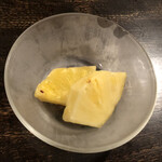 湯宿 さか本 - デザート（パイン）