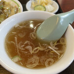 中国飯店東龍 - スープ