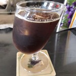 すみれキッチン - プラス50円でアイスコーヒーにして頂きました。♪( ◠‿◠ )