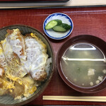 ますや食堂 - かつ丼