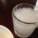 尾花 - シャリシャリの凍結酒アップ