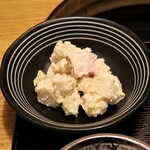 銀座 肉流 - 里芋とセロリのポテトサラダ