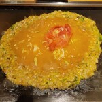 Monja Okonomiyaki Mojiya Himi - しそ明太子もんじゃ、2022/04/28
