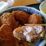 志多美屋本店 - ひれかつはとても柔らかい！