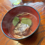 鮨　あら田 - 鯛のお吸い物