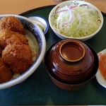 志多美屋本店 - 厚切りソースかつ丼 1250円税込