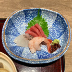 味乃宮川 - 蒲焼定食 ¥3,960 のお造り