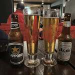 P.F.CHANG'S - SAPPORO LAGER  $9
ASAHI SUPER DRY LAGER $9