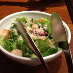 RIGOLETTO　WINE　AND　BAR - 2013/03 S/Caesar 500円　ロメインレタスのシーザースサラダ