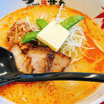 Ramen Sekai - 坦々麺　濃厚バタートッピング
