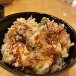 寿司岩 - 天丼 1100円
