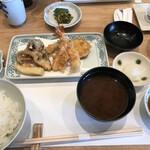 天ぷら新宿つな八 - 天ぷら定食01