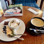 カフェはちみつ - 料理写真:「デザートプレートセット」