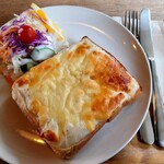 珈琲 さんぽ - クロックムッシュ♪