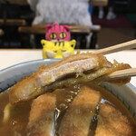 びっくりうどん 三好野 - トンカツ、にゅ～～ん！