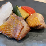 中華そば 深緑 - 熊野地鶏モモグリル