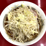 ラーメン二郎 - 『小ラーメン』(麺少なめ・ニンニク少なめ)
