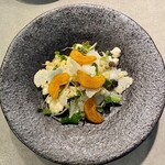 ENCOUNT - サルディーニャ産カラスミとカリフラワー フレーグラのサラダ