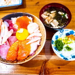みなと食堂 - 漁師の漬丼