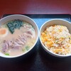 Wanoan - 豚骨拉麺＋玉子炒飯＠８５０(税込)