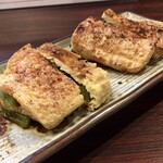 宵ノねこ - つるむらさきの油揚げ射込み焼き