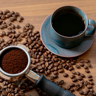 使用米咖啡精選的咖啡豆◆手工衝泡的現煮咖啡