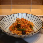 イタリア料理 GINZAYA - 魚介のラグートマトソース スパゲティーニ