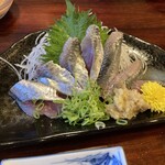 魚金寿司 すゞ木 - いわし刺し